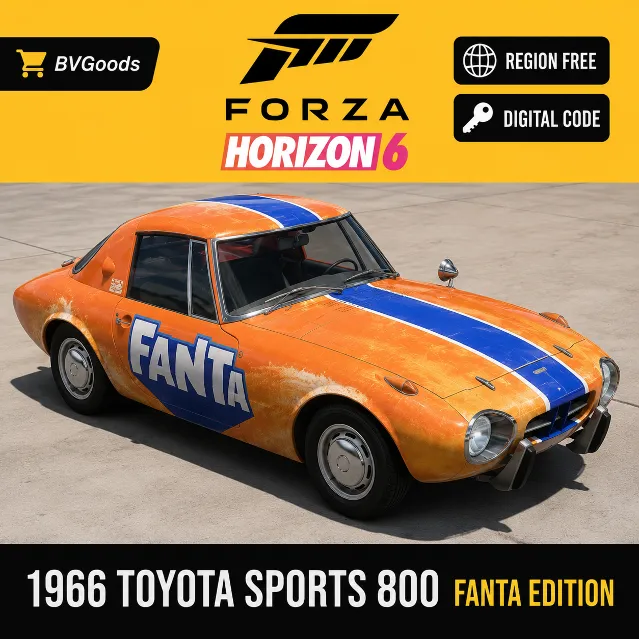 Toyota Sports 800 Fanta Edition 1966 — Forza Horizon 6 | Xbox / PC