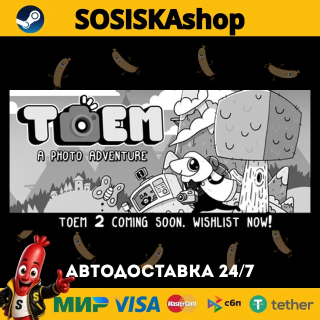 TOEM: A Photo Adventure + ВЫБОР РЕГИОНА STEAM