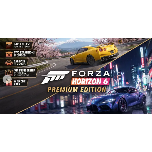 FORZA HORIZON 6 PREMIUM EDITION Online Microsoft Forever 👑♘✅