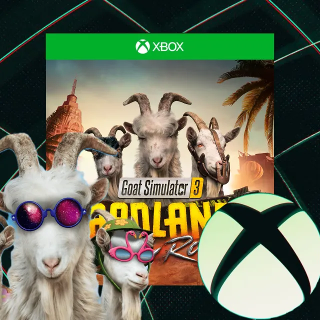 Goat Simulator 3 – Baadlands: Furry Road XBOX ONE &amp; SERIES X|S + ПК WINDOWS GIFT