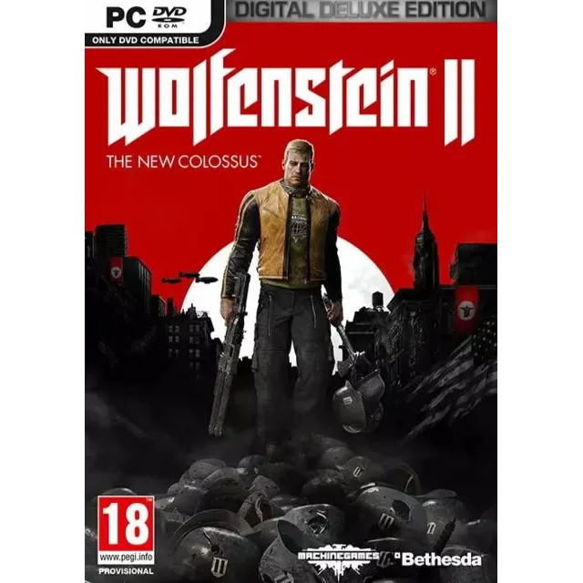 Wolfenstein II: The New Colossus Digital Deluxe Edition PC Windows REGION FREE