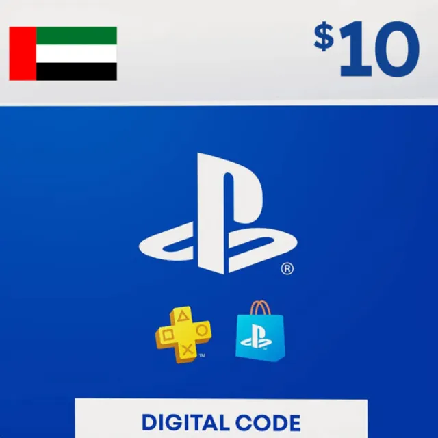 PlayStation Network Card PSN 10 USD (UAE) (PlayStation/AE)