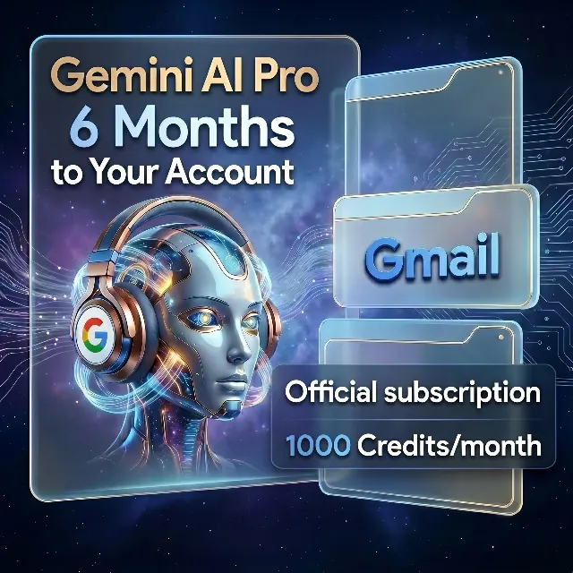 БЕЗ ВХОДА В АККАУНТ|Gemini AI Pro 6(18) месяцев на ваш аккаунт | Gemini 3.5, Nano Ba