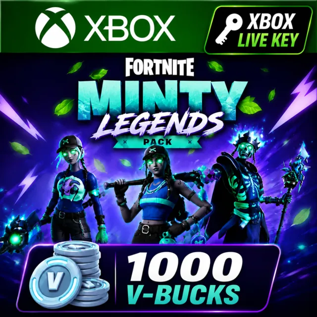 FORTNITE НАБОР MINTY LEGENDS XBOX ВЕСЬ МИР ONE SERIES  X|S КЛЮЧ