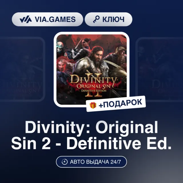Divinity: Original Sin 2 Definitive Edition (GOG Ключ) РФ-СНГ-МИР + ПОДАРОК