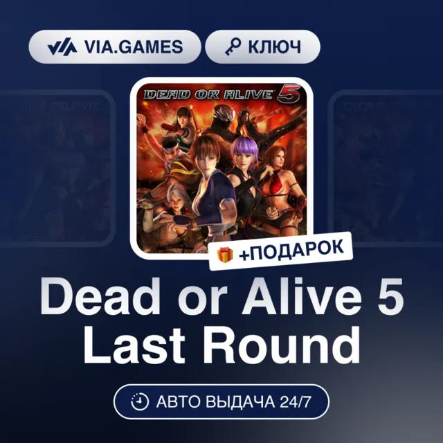 Dead or Alive 5 Last Round (Steam Ключ) РФ-СНГ-МИР + ПОДАРОК