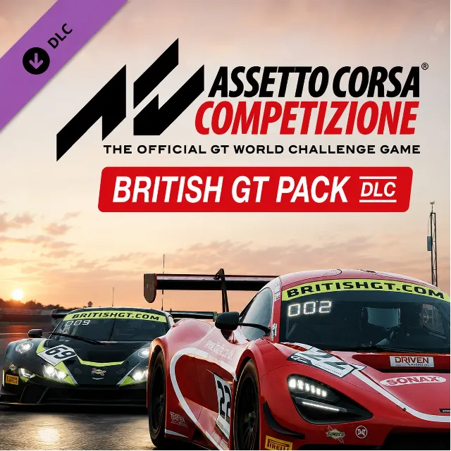 Assetto Corsa Competizione - British GT Pack DLC (Ключ Steam | РФ+СНГ)