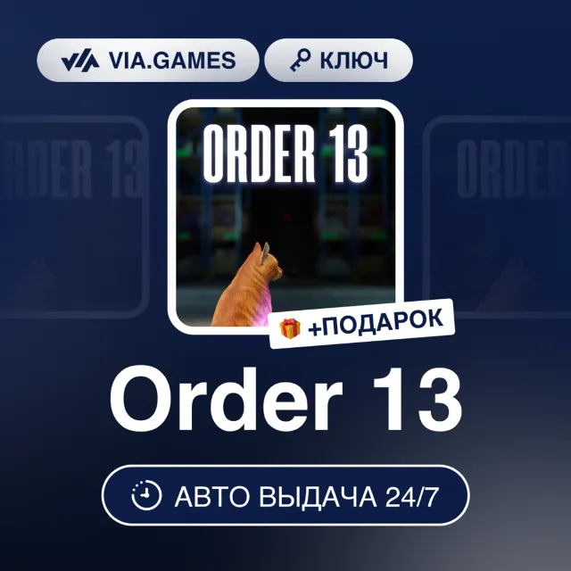 ORDER 13 (Steam Ключ) РФ-СНГ-МИР + ПОДАРОК