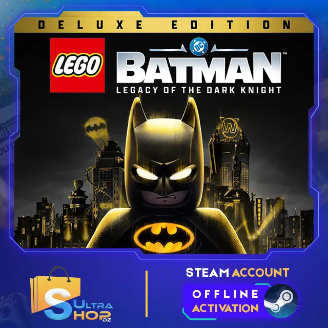 🚀 LEGO Batman: Legacy of the Dark Knight Deluxe Edition - Steam Offline Account ⚡️