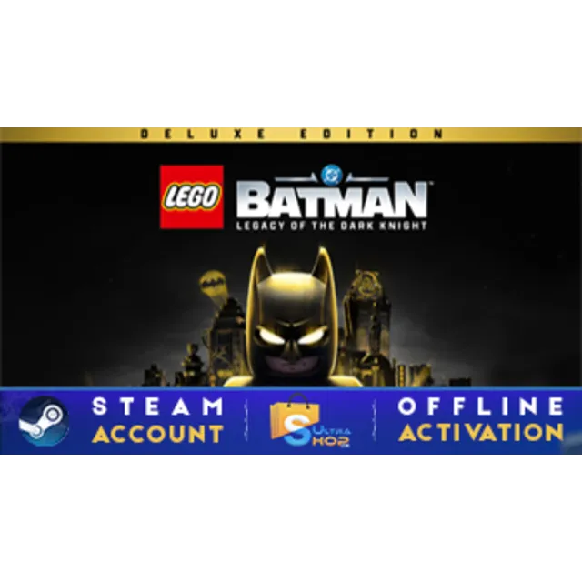 🚀 LEGO Batman: Legacy of the Dark Knight Deluxe Edition - Steam Offline Account ⚡️