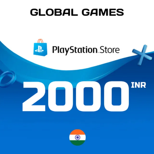 🚀Карта PlayStation PSN 2000 INR Индия ⚡КОД ПОПОЛНЕНИЯ