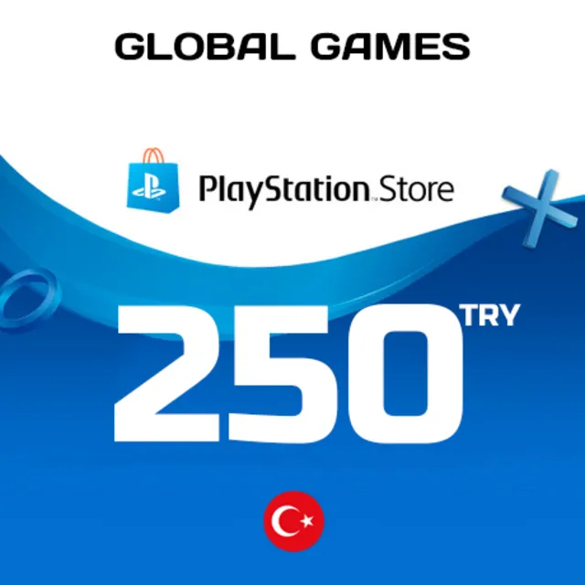 🚀Карта PlayStation PSN 250 TRY Турция⚡ КОД ПОПОЛНЕНИЯ