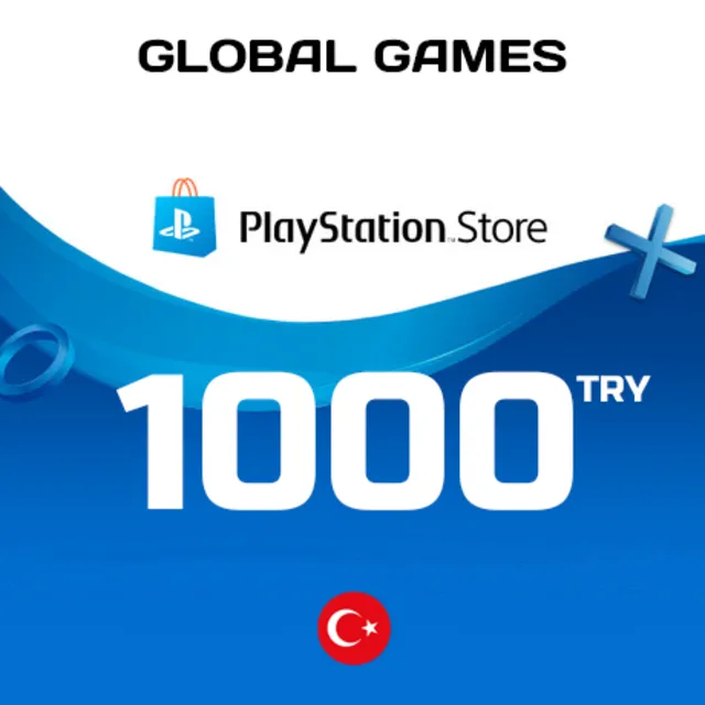 🚀Карта PlayStation PSN 1000 TRY Турция⚡ КОД ПОПОЛНЕНИЯ