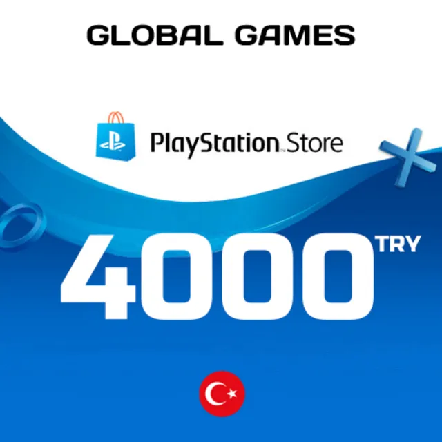 🚀Карта PlayStation PSN 4000 TRY Турция⚡ КОД ПОПОЛНЕНИЯ