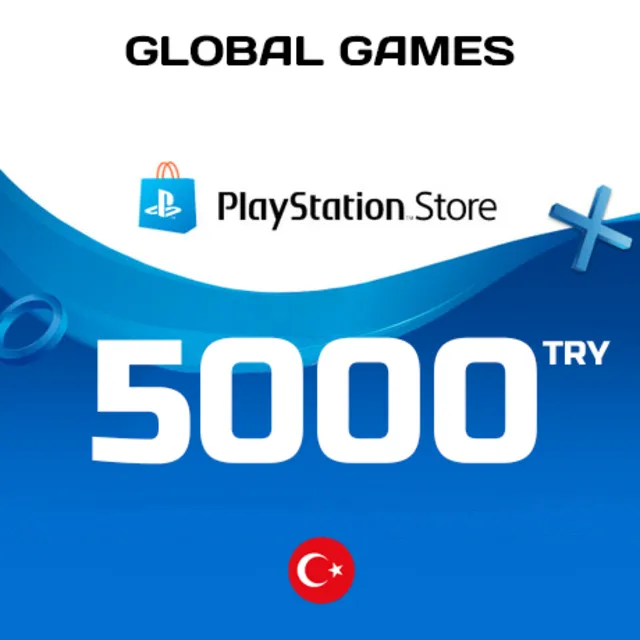 🚀Карта PlayStation PSN 5000 TRY Турция⚡ КОД ПОПОЛНЕНИЯ