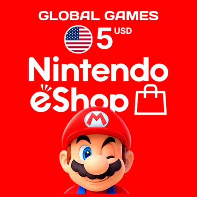 NINTENDO eSHOP🔥$5 USD США⚡КАРТА ПОПОЛНЕНИЯ