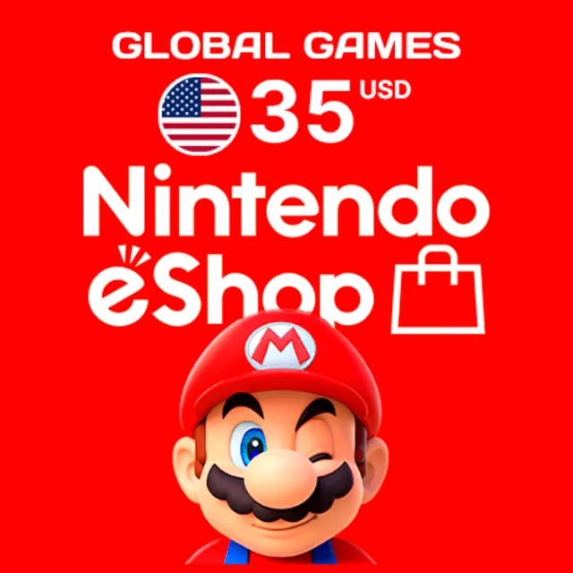 NINTENDO eSHOP🔥$35 USD США⚡КАРТА ПОПОЛНЕНИЯ
