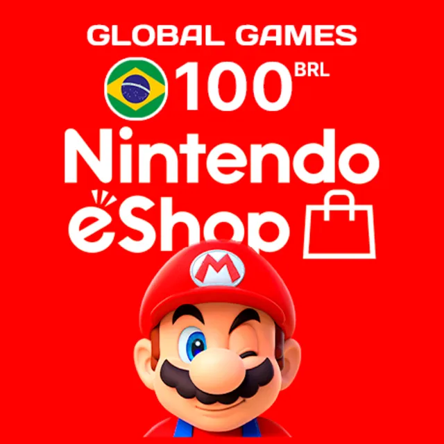 NINTENDO eSHOP🔥100 BRL Бразилия⚡КАРТА ПОПОЛНЕНИЯ