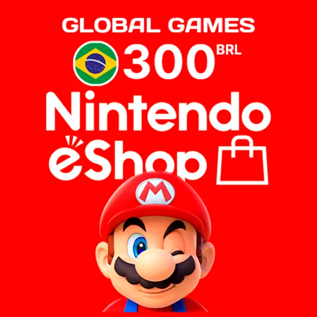 NINTENDO eSHOP🔥300 BRL Бразилия⚡КАРТА ПОПОЛНЕНИЯ