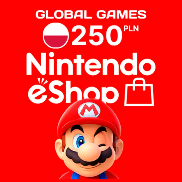 NINTENDO eSHOP🔥250zl PLN Польша⚡КАРТА ПОПОЛНЕНИЯ