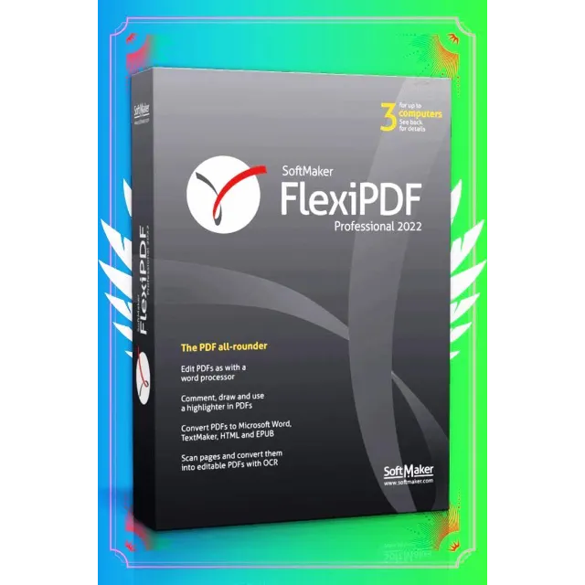 SoftMaker FlexiPDF Standard 2022 продукта Ключ