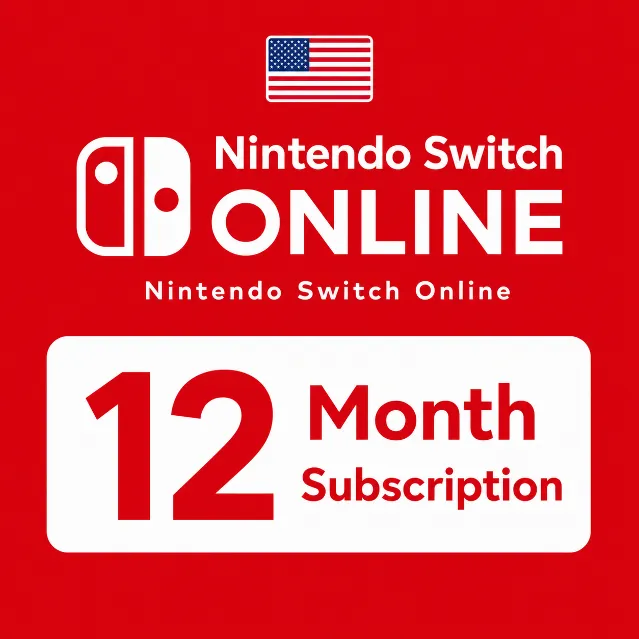 🟣 Nintendo Switch Online | 12 месяцев | АВТО ВЫДАЧА | США