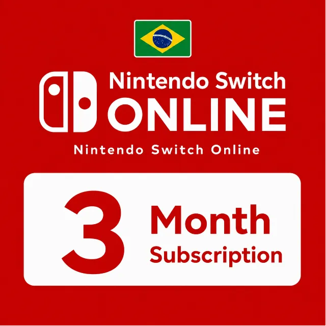 🟣 Nintendo Switch Online | 3 месяца | АВТО ВЫДАЧА | Бразилия