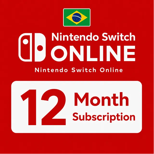 🟣 Nintendo Switch Online | 12 месяцев | АВТО ВЫДАЧА | Бразилия