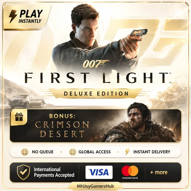БЕЗ ОЧЕРЕДИ | 007 First Light | Deluxe ED | ИГРАЙТЕ СРАЗУ | PRAGMATA + CRIMSON DESERT