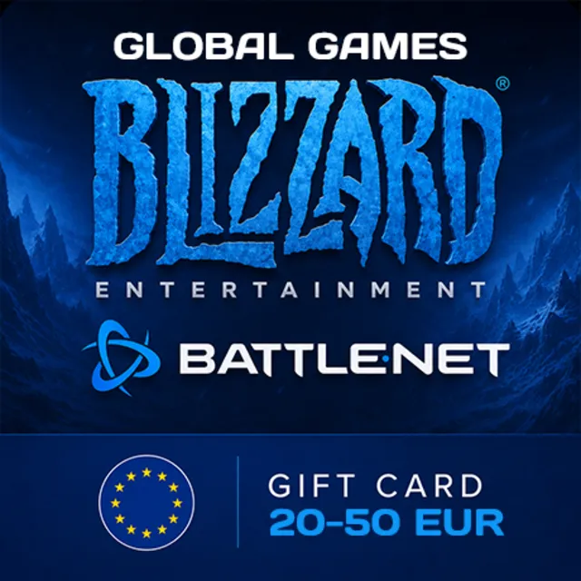 Карта Blizzard 20-50€ ЕВРО (Battle.net) EU