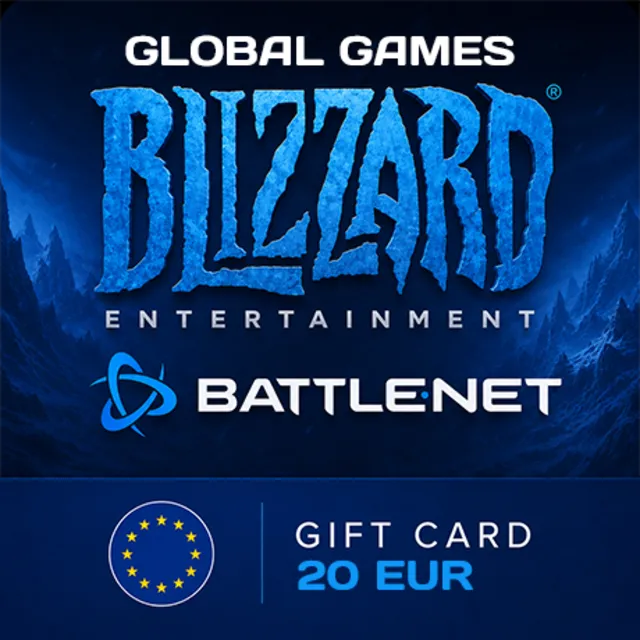 Карта Blizzard 20€ ЕВРО (Battle.net) EU