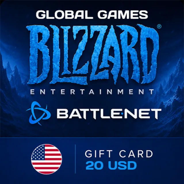 Карта Blizzard 20$ USD (Battle.net) США
