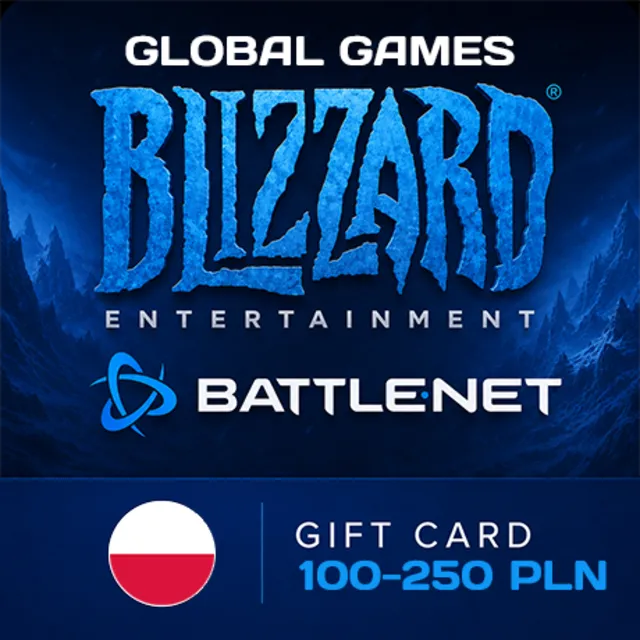 Карта Blizzard 100-250 PLN (Battle.net) Польша