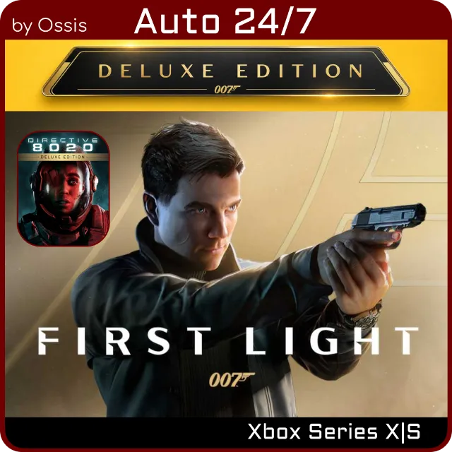 24/7 XBOX 007 First Light Deluxe, Directive 8020 Digital Deluxe