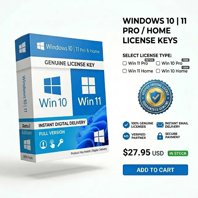 Windows 11 / 10 PRO &amp; HOME | Оригинальная лицензия | Retail / OEM | Мгновенная