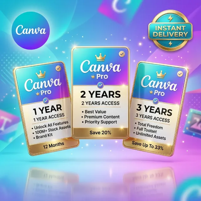 Canva Pro 1 Год / 2 Года / 3 Года | Премиум Подписка | Мгновенная доставка