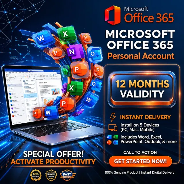 Microsoft Office 365 (PERSONAL ACCOUNT)