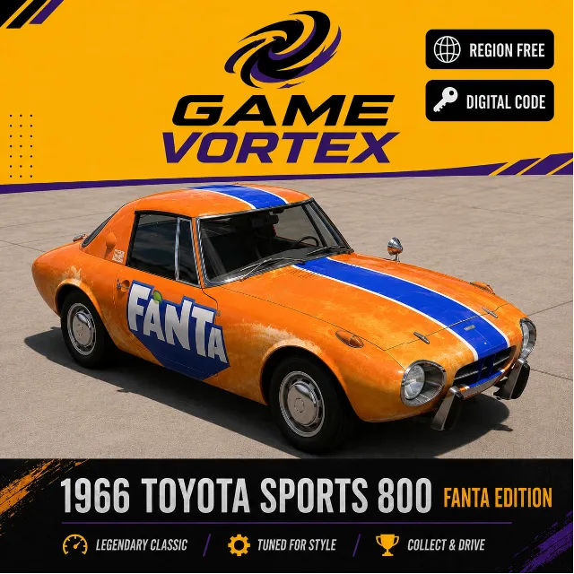 Тойота Спортс 800 «Фанта Эдишн» 1966 — Форза Хорайзон 6 | Xbox / ПК