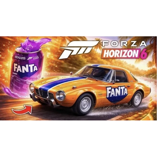"Toyota Sports 800 Fanta Edition 1966 — Forza Horizon 6 | Xbox / PC"