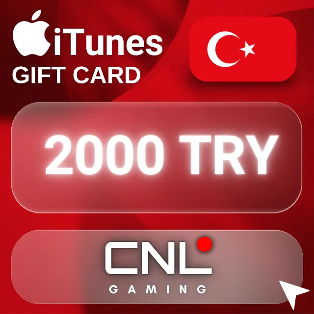 24/7 АВТО | Apple &amp; iTunes 2000 TRY (подарочная карта)