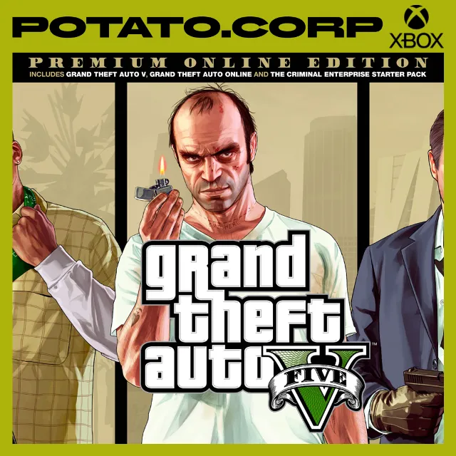 GTA V: Premium Edition + Megalodon Shark Card🥔XBOX ONE/SERIES X|S