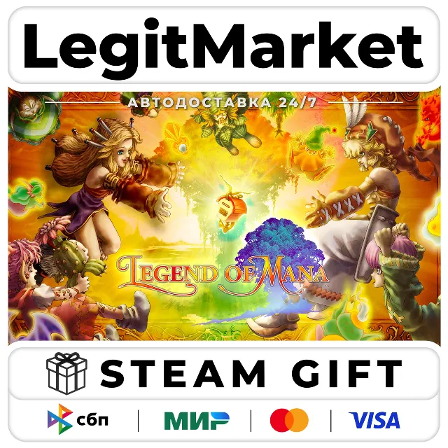 Legend of Mana / Steam АВТО / РУ + МИР