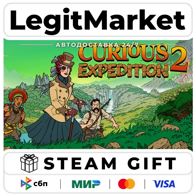 Curious Expedition 2 / Steam АВТО / РУ + МИР