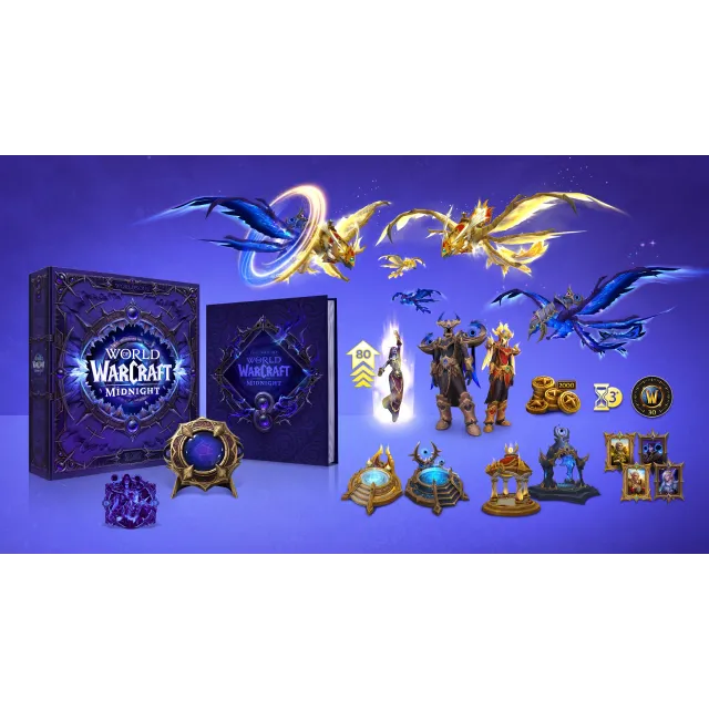 World of Warcraft: Midnight Collector's Edition ключ и короб для РФ и любых регионов