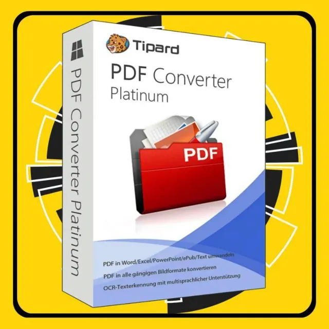 Tipard PDF Converter Platinum Код регистрации на 1 год