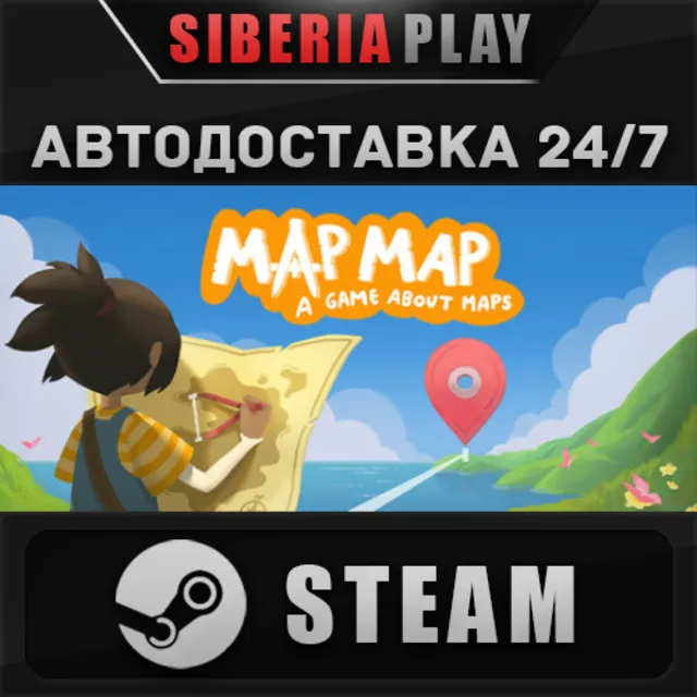 Map Map - A Game About Maps STEAM RU/KZ/UA/СНГ