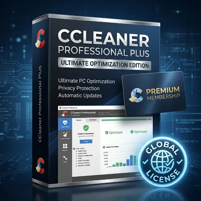 CCleaner Professional Plus | 3 устройства | 6 месяцев  | GLOBAL ключ