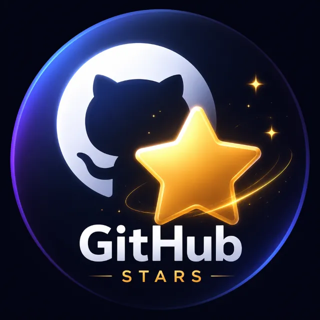 🚀накрутка GITHUB STARS | Для публичного репозитория