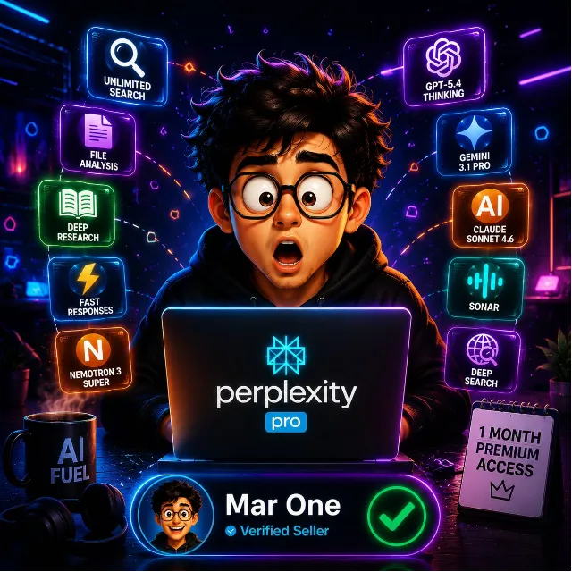 🧠 Perplexity AI Pro (1 Month) Account – Auto Delivery  | +30 дней гарантии