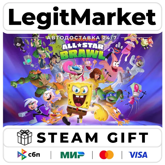 Nickelodeon All-Star Brawl / Steam АВТО / РУ + МИР